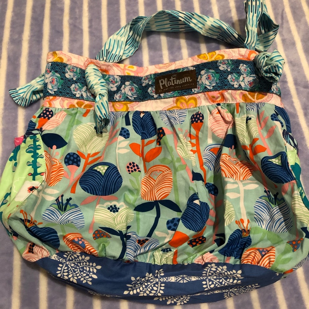 Matilda Jane Platinum hobo bag NWOT